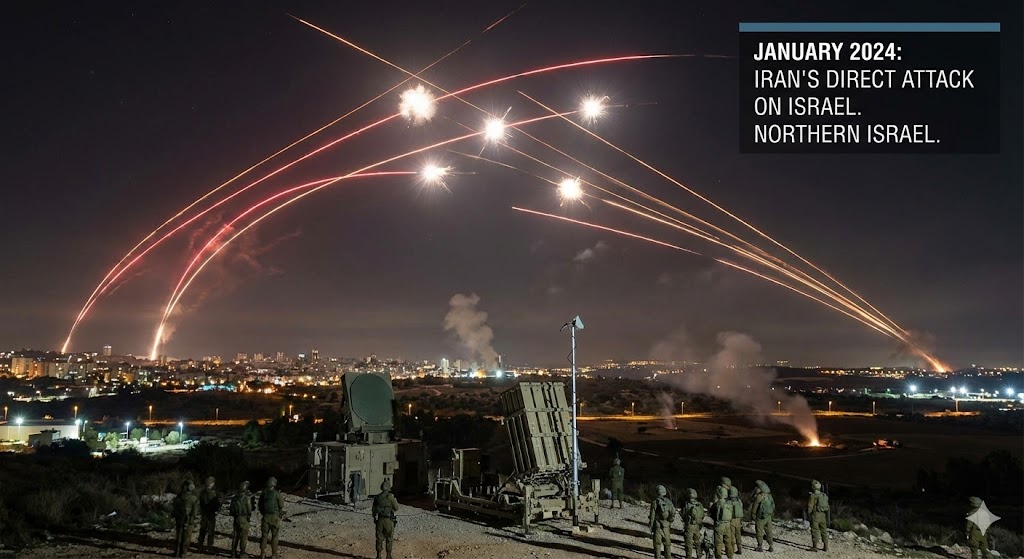 이란 이스라엘 직접 미사일 교환 2024